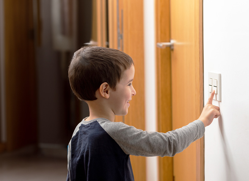 Office building in the summer