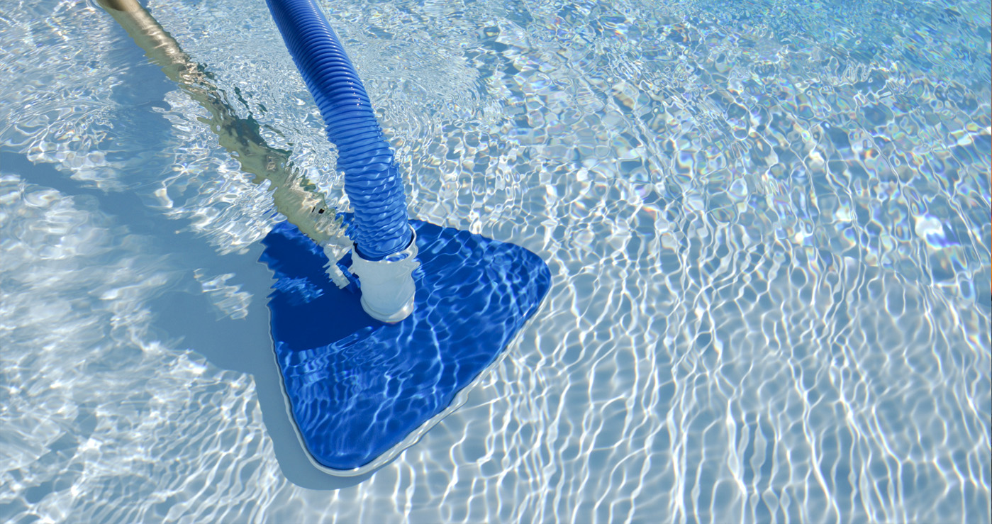 Vacuuming Pool
